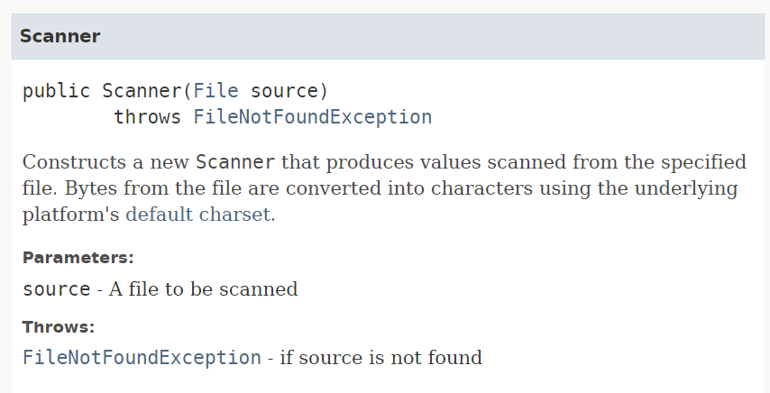 Scanner file not found