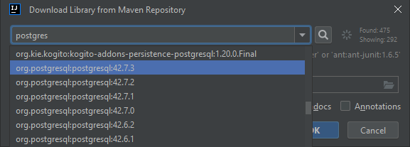 Installeer de progress bibliotheek